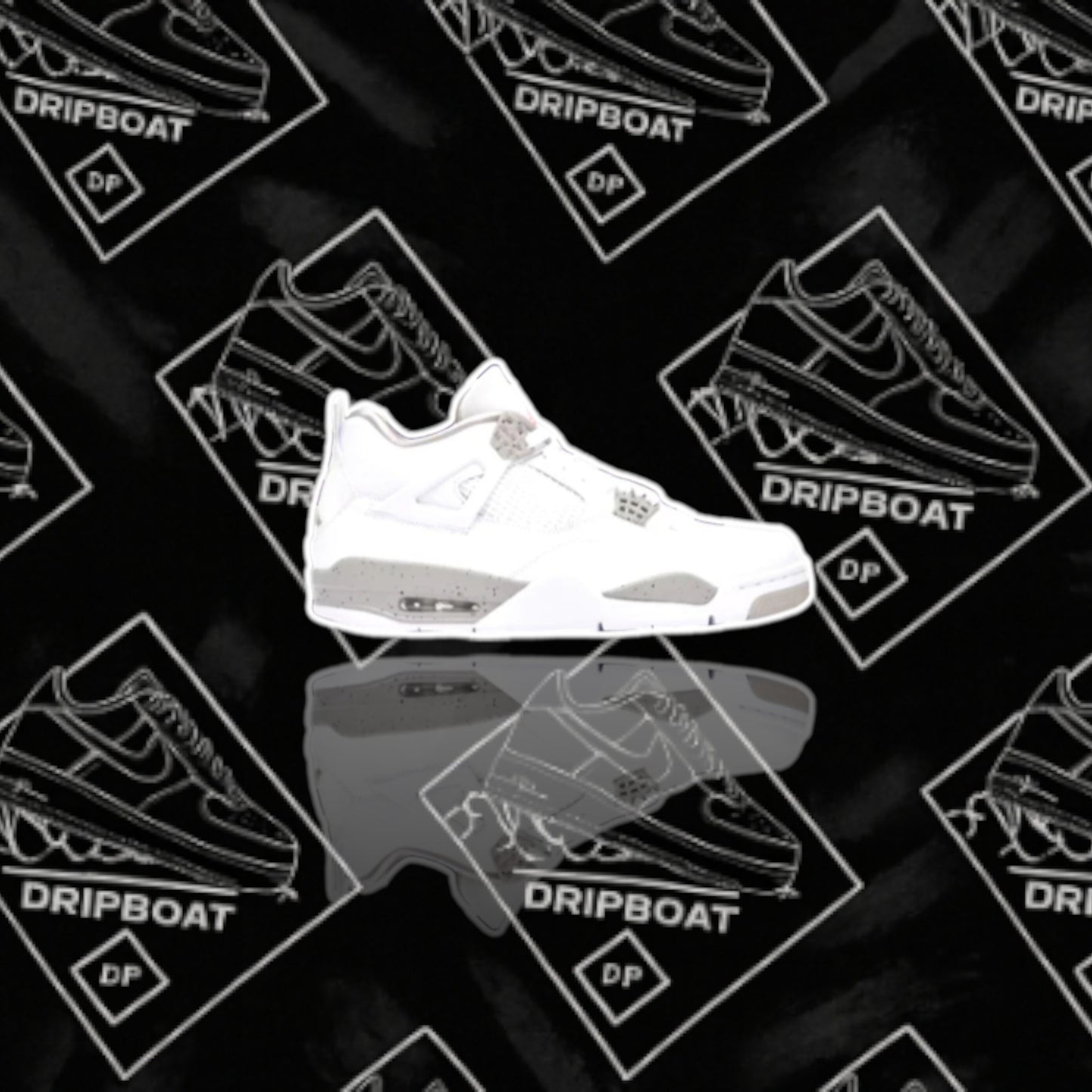 JORDAN 4 WHITE OREO