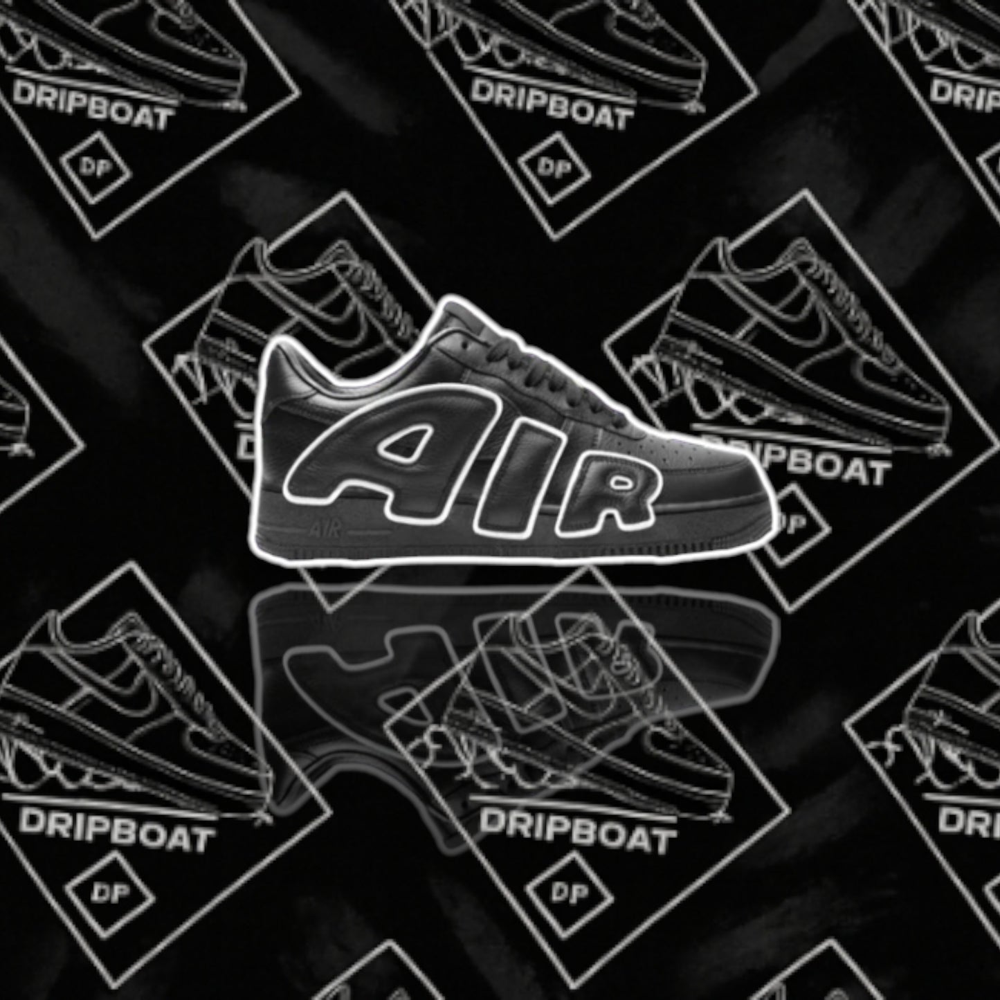 CPFM AIRFORCE 1 BLACK