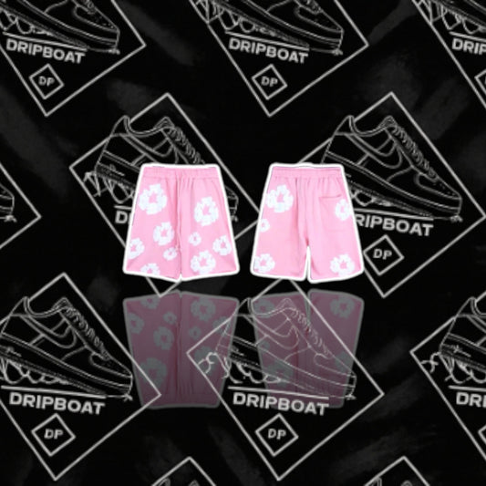 DENIM TEARS PINK SHORT
