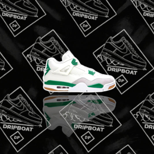 JORDAN 4 SB GREEN PILE